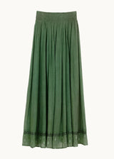 M.A.B.E. SERI MAXI SKIRT IN GREEN
