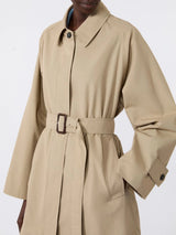 WEEKEND MAX MARA GABARDINE TRENCH COAT