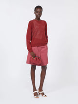 WEEKEND MAX MARA PASTICCINO BAG IN ANTIQUE ROSE