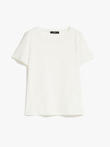 WEEKEND MAX MARA BASIC TEE IN WHITE