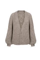 HERD WIRE CARDIGAN IN MIST