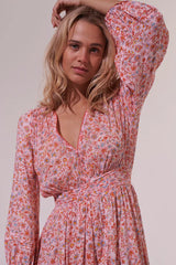 POUPETTE ST BARTH ANABELLE DRESS IN PINK MAYFLOWER Sold Out