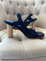 PRE-OWNED ULLA JOHNSON ROPE SANDALS RRP £495 Size 40