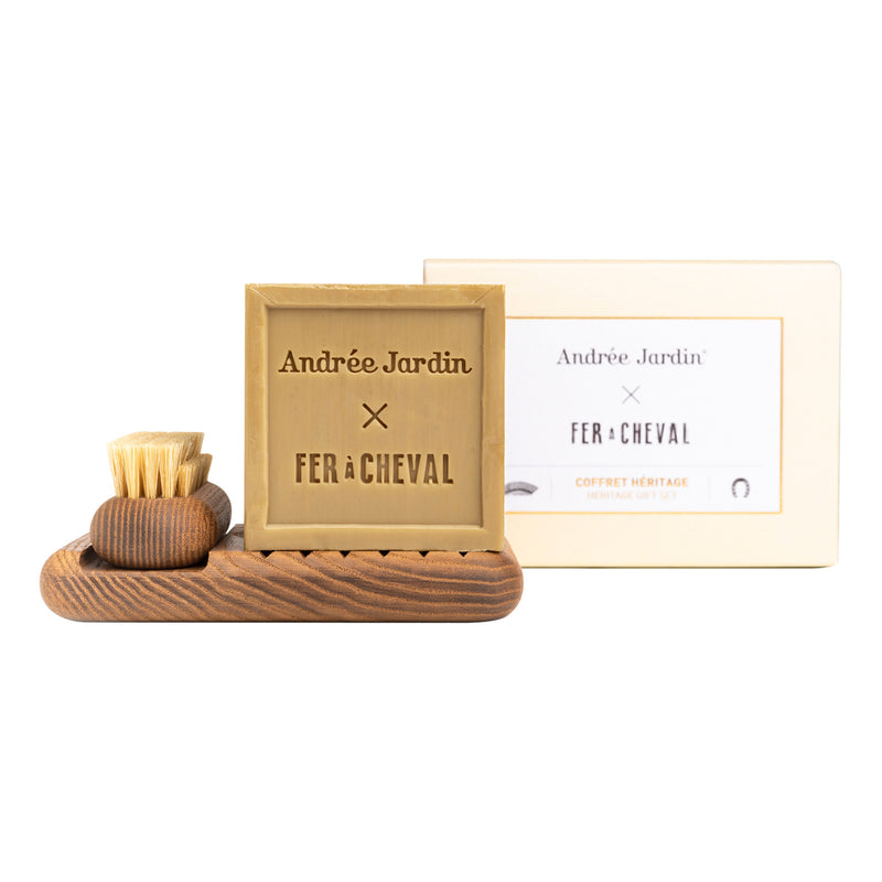 ANDREE JARDIN SOAP SET IN ASH