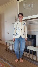 INJIRI WILLOW EMBROIDERED JACKET
