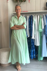 XIRENA BODEN DRESS IN PISTACHIO