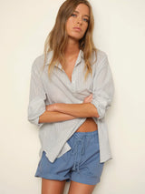 XIRENA BEAU SHIRT IN WINDWARD STRIPE