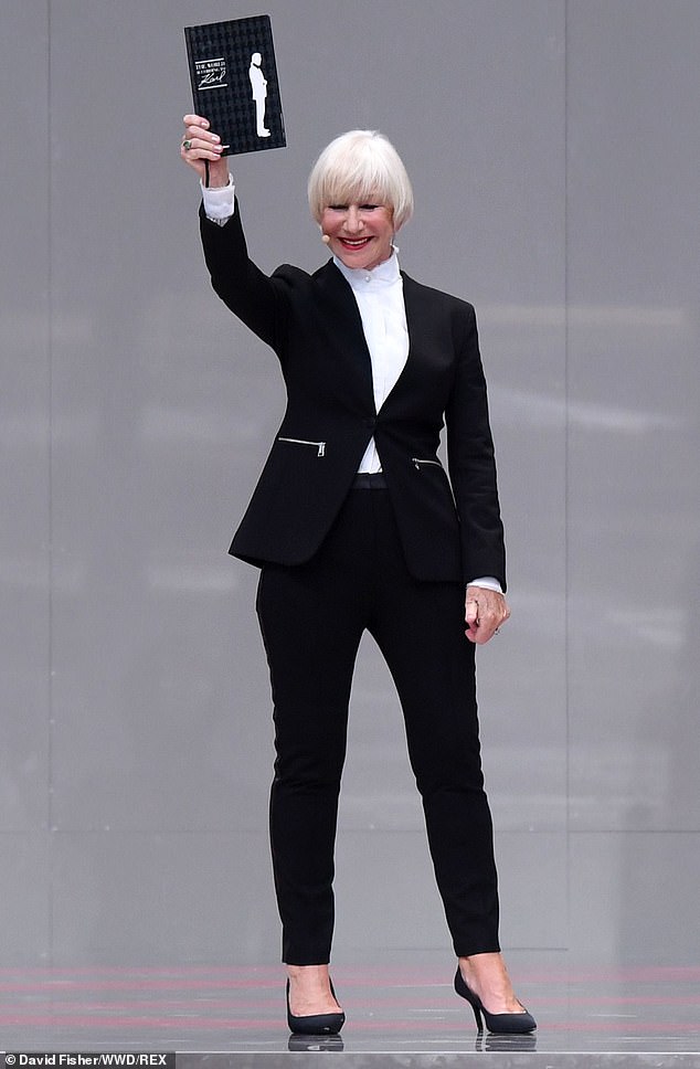 HELEN MIRREN PRE-OWNED KARL LAGERFELD JACKET RRP £795