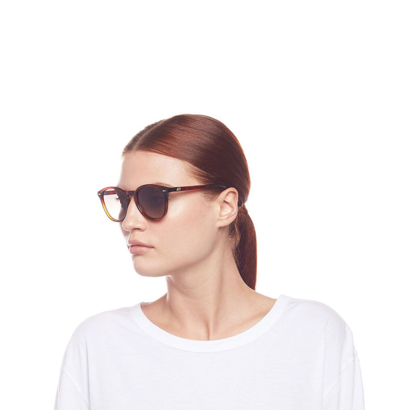 Bandwagon Black Rubber Sunglasses | Le Specs | WATCH WEAR