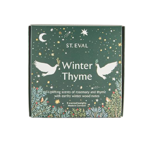 WINTER THYME SCENTED TEA LIGHTS