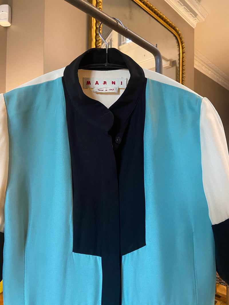 CATE BLANCHETT PRE-OWNED MARNI Colour-block DRESS Sold