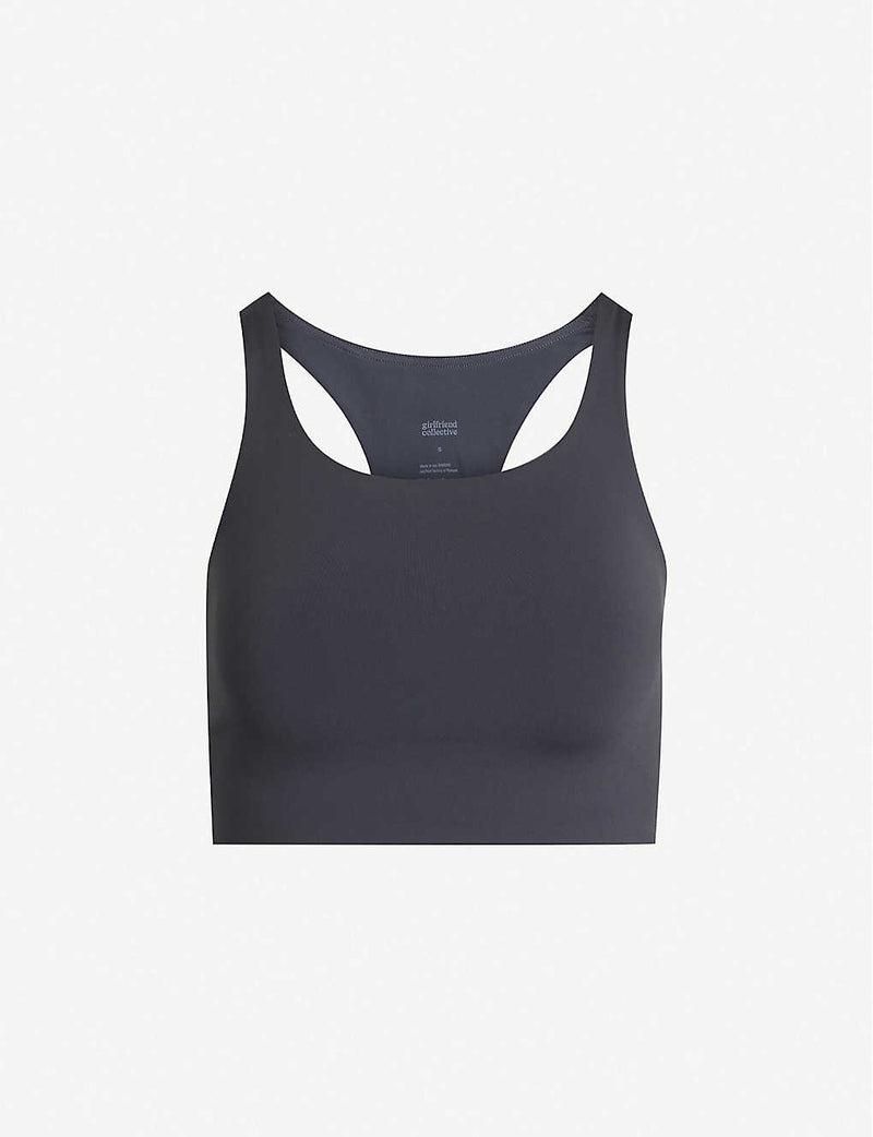 GIRLFRIEND COLLECTIVE Paloma Stretch Sports Bra in Grey