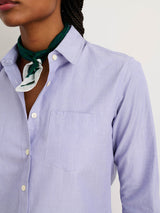 ALEX MILL WYATT SHIRT IN PERIWINKLE