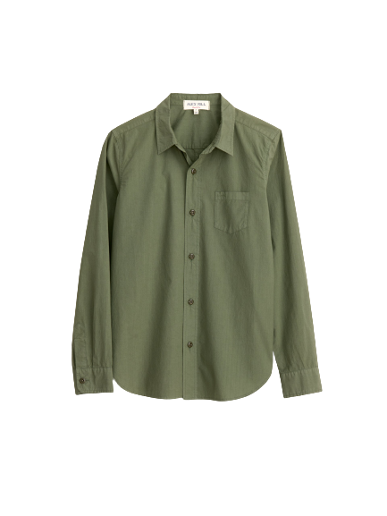 ALEX MILL BOBBY SHIRT IN PAPER COTTON