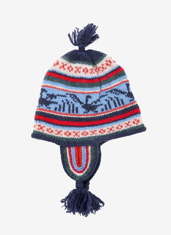 BRORA Cashmere Hand Knit Inca Hat