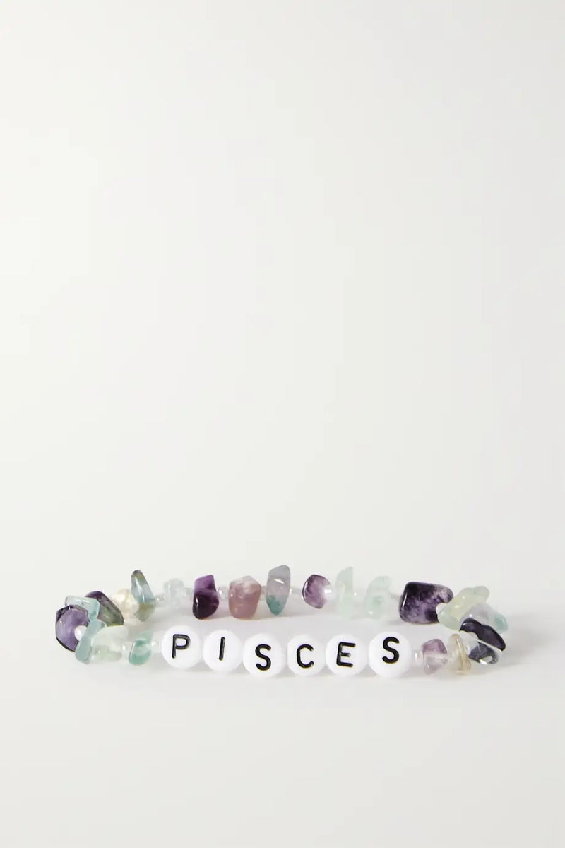 TBALANCE CRYSTALS PISCES FLUORITE BRACELET