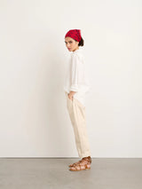 ALEX MILL LINEN SHIRT IN HEMLOCK WHITE