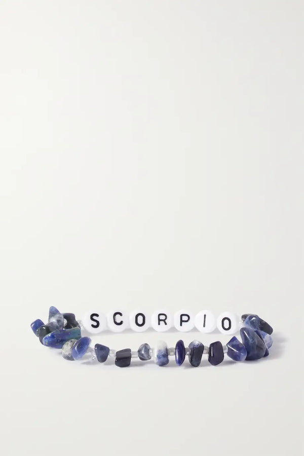 TBALANCE CRYSTALS SCORPIO SODALITE BRACELET Sold Out