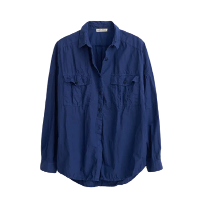 ALEX MILL OVERSIZED SHIRT IN BLUE