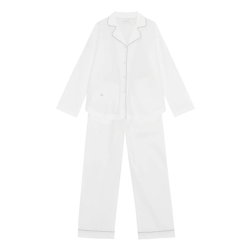 SKALL STUDIO SKALL PYJAMAS IN OPTIC WHITE