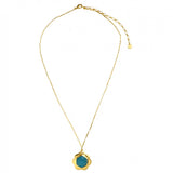 SARA LASHAY Lili Necklace in Blue Jade Sold Out