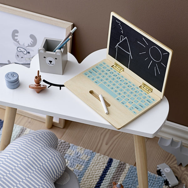 BLOOMINGVILLE WOODEN TOY COMPUTER