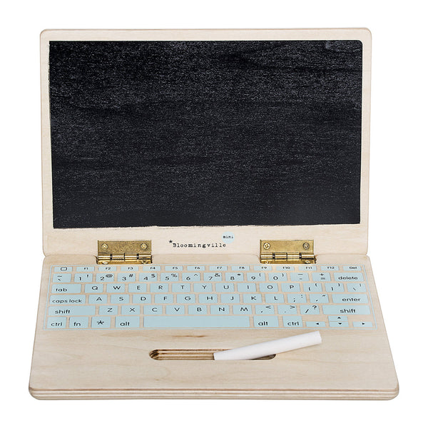 BLOOMINGVILLE WOODEN TOY COMPUTER